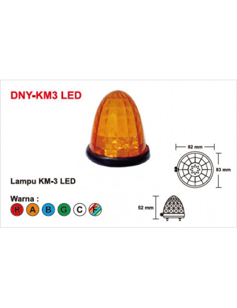 Lampu KM-3 LED